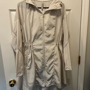 Athleta Light Gray Utility Jacket